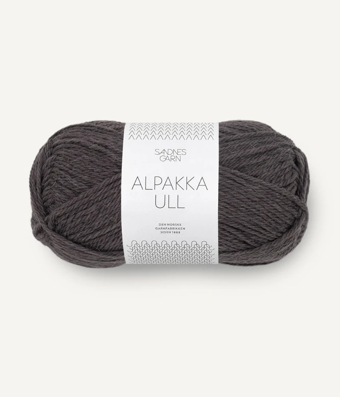 Alpakka Ull, 3800 Bristol black