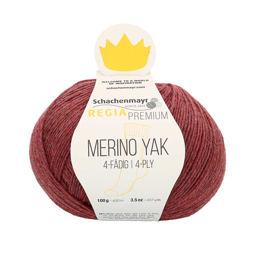 Regia Premium Merino Yak, 07508 Plum