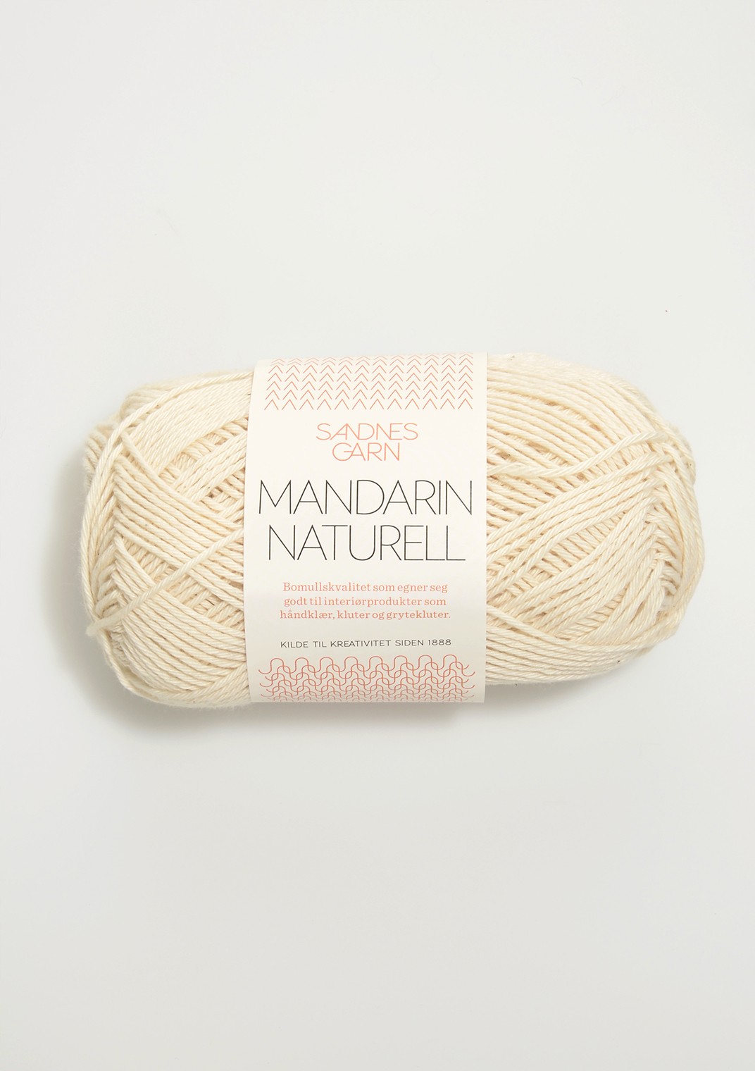 Mandarin Naturell, 1012 Luonnonvalkoinen