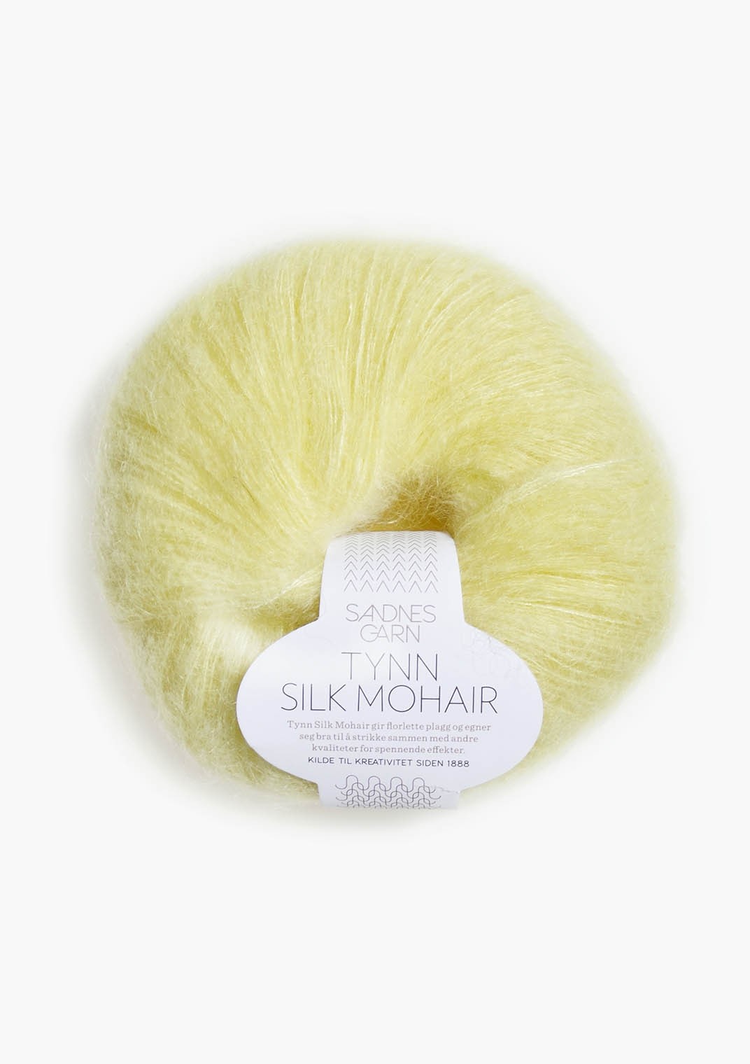 Tynn Silk Mohair, 2101 Vaaleankeltainen POISTUVA VÄRI