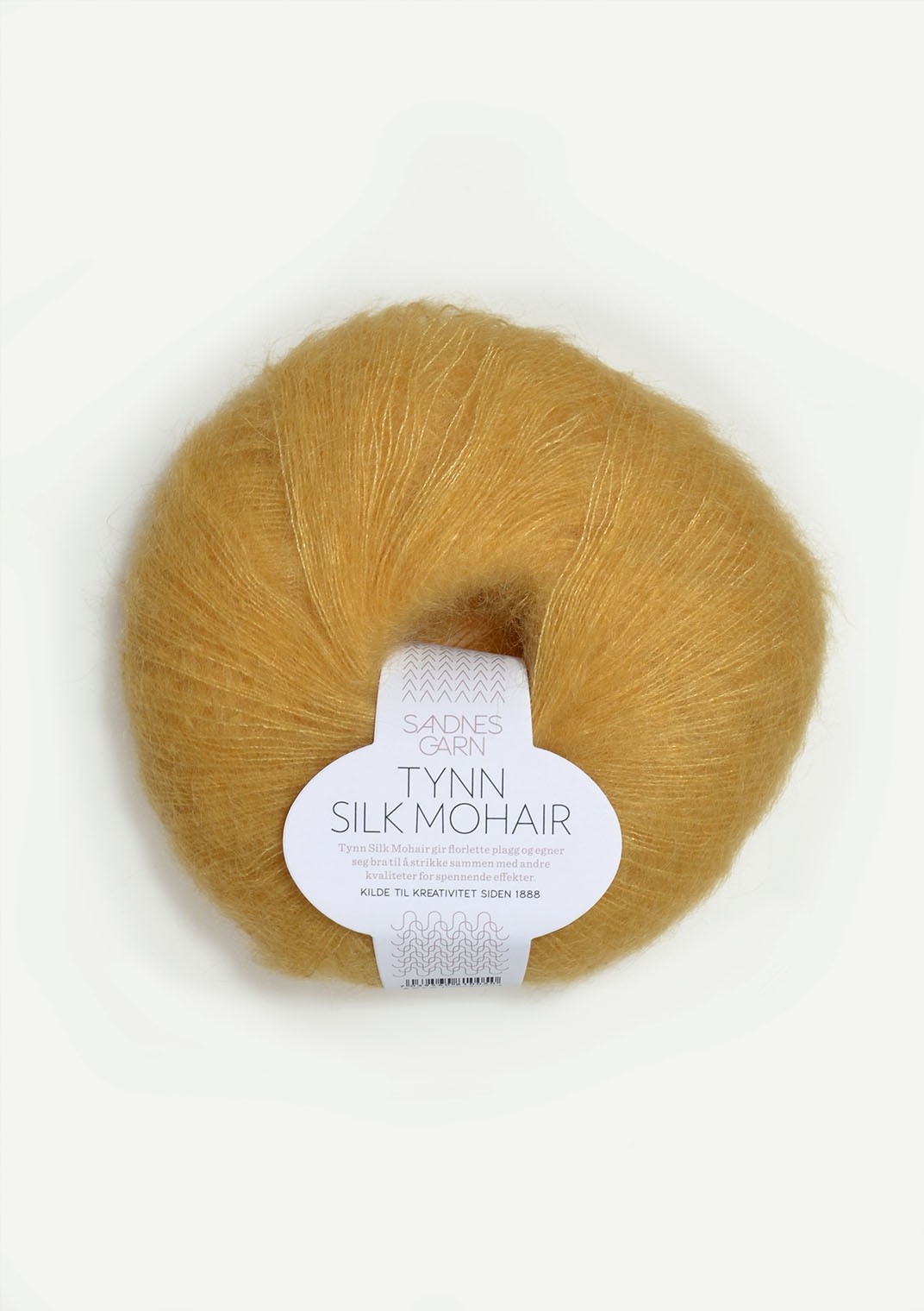 Tynn Silk Mohair, 2113 Oljenkeltainen POISTUVA VÄRI