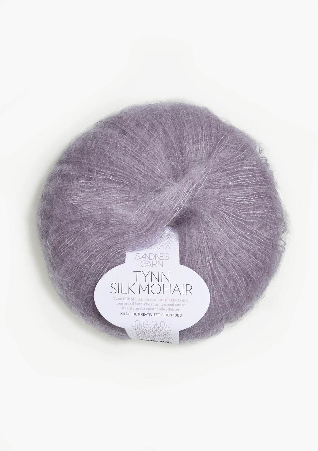 Tynn Silk Mohair, 4631 Murrettu syreeni POISTUVA VÄRI                            