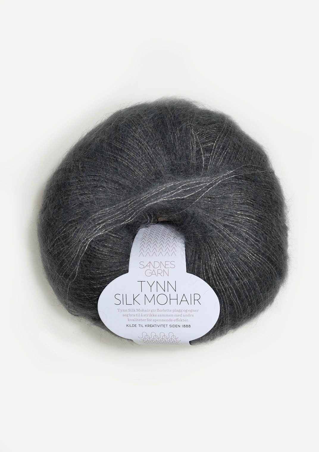 Tynn Silk Mohair, 6707 Teräksenharmaa