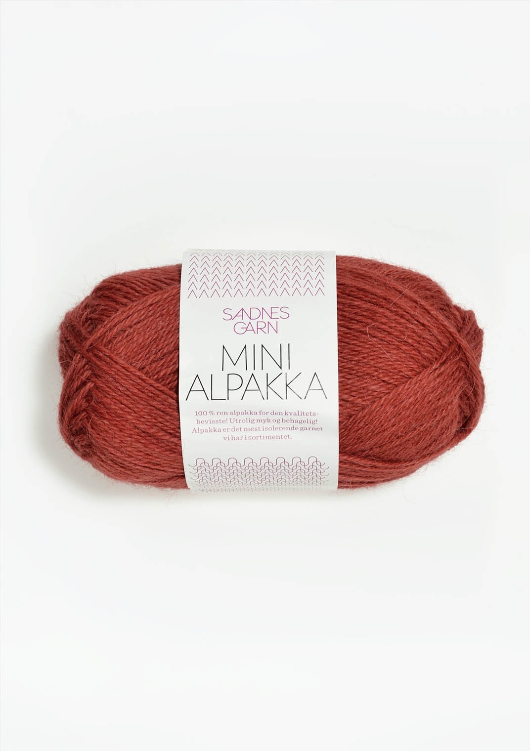 Mini Alpakka, 4035 Tumma terrakotta POISTUVA VÄRI