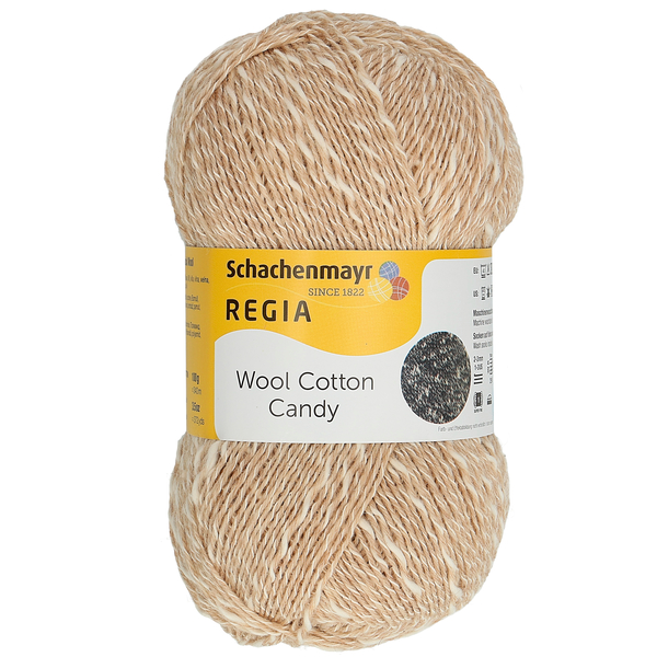 Regia Wool Cotton Candy, 02603 Cappuccino