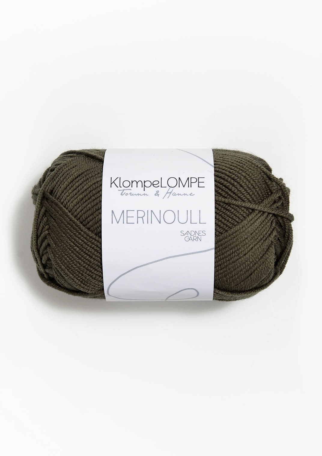 Merinoull, 9871 Tumma oliivinvihreä KlompeLOMPE