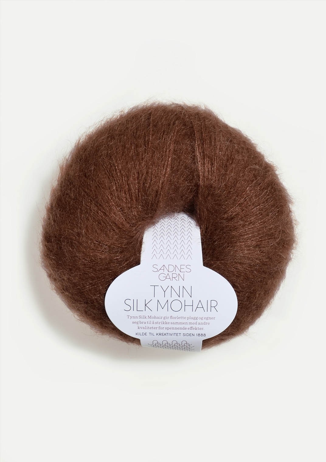 Tynn Silk Mohair, 3072 Tummanruskea POISTUVA VÄRI