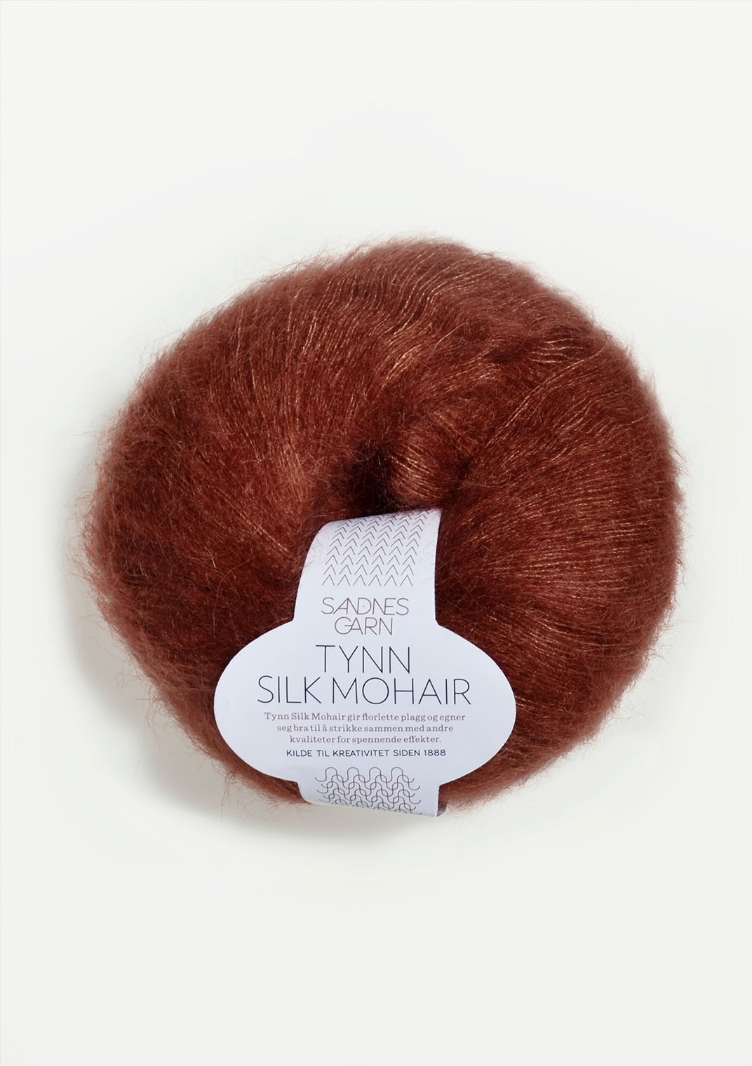 Tynn Silk Mohair, 3554 Ruoste POISTUVA VÄRI