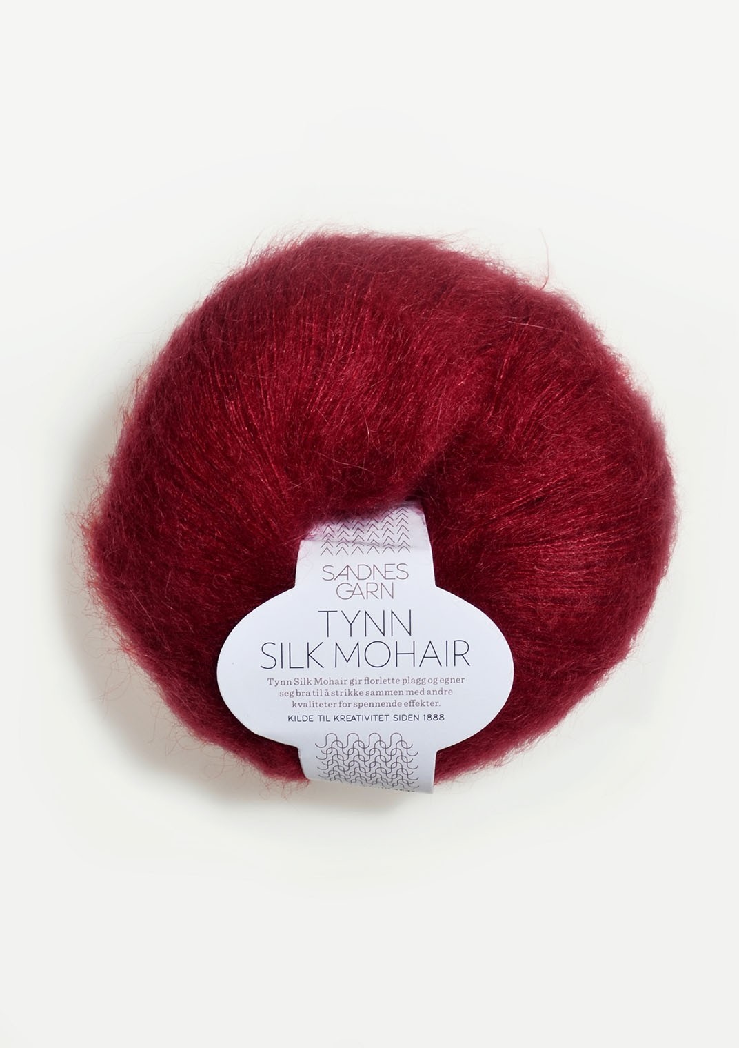 Tynn Silk Mohair, 4236 Syvä punainen