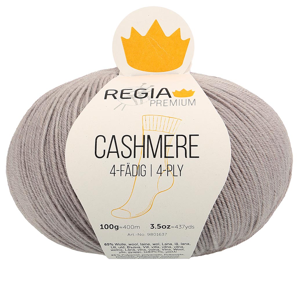 Regia Premium Cashmere, 00096 Grey