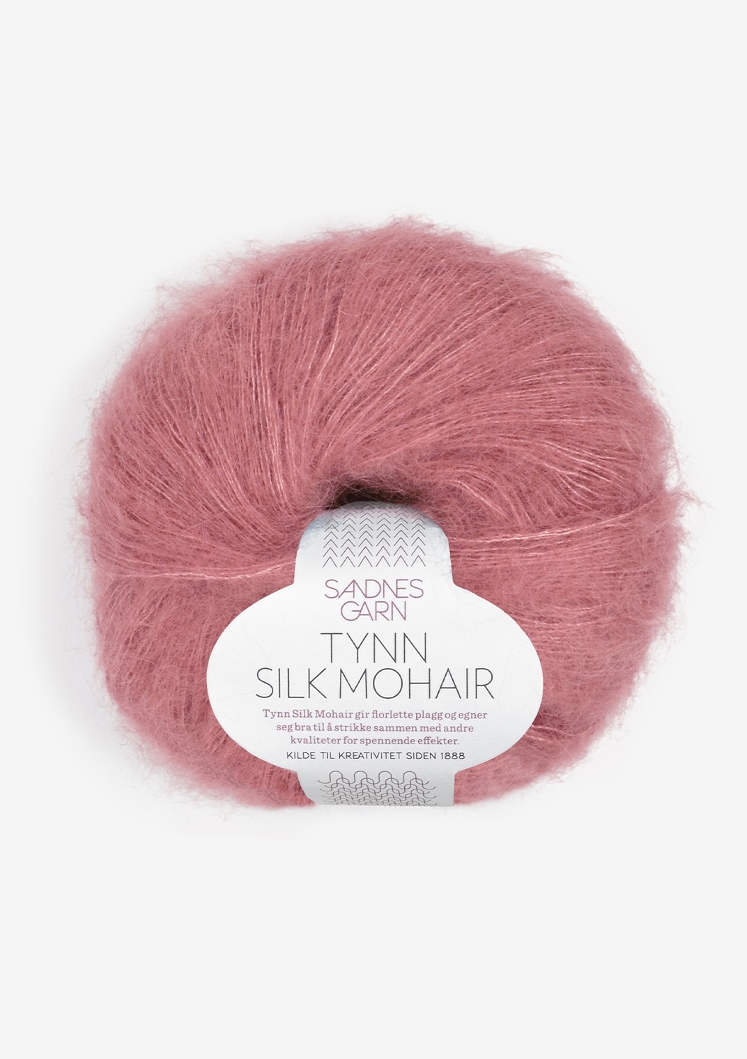 Tynn Silk Mohair, 4244 Tumma vanharoosa POISTUVA VÄRI