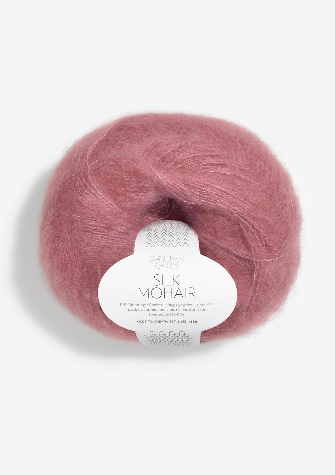 Silk Mohair, 4244 Tumma vanharoosa