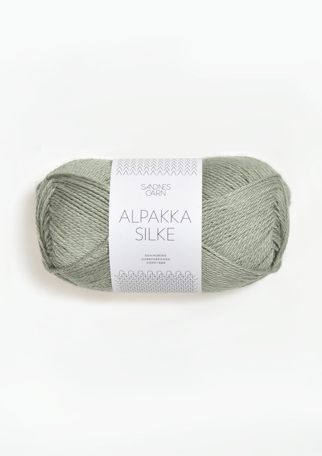 Alpakka Silke, 8521 Murrettu vaaleanvihreä