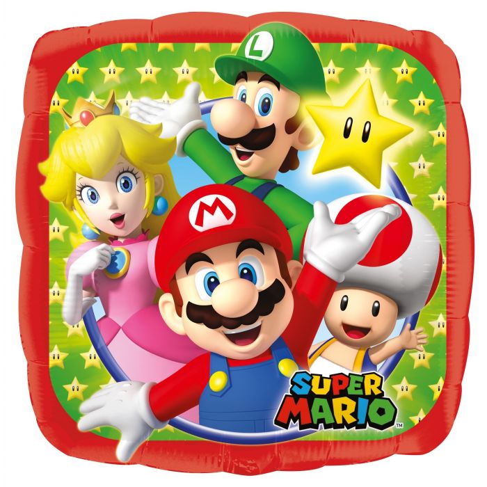 Super Mario tavallinen foliopallo