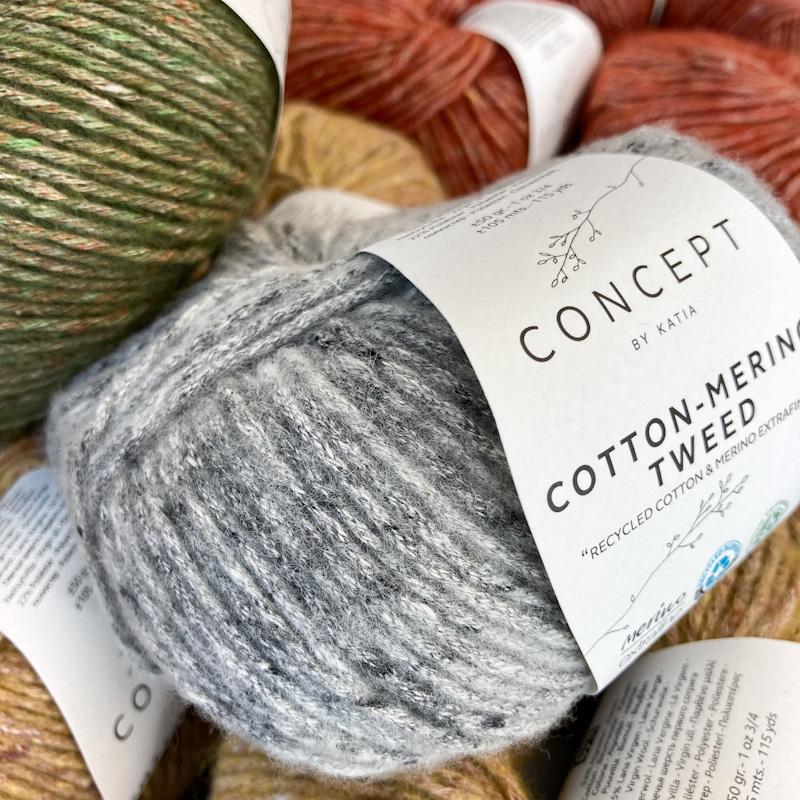 COTTON-MERINO TWEED Katia