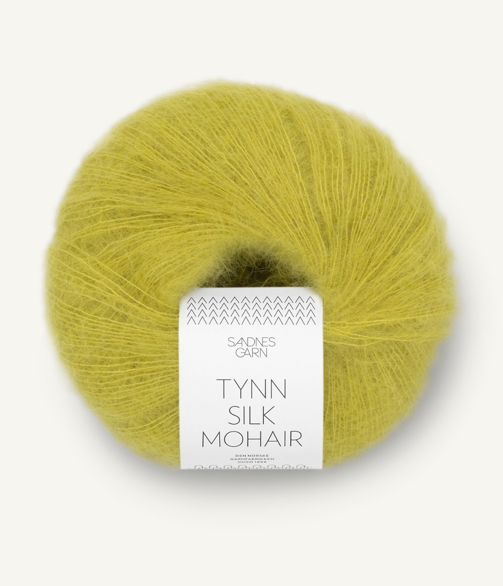 Tynn Silk Mohair, 9825 Lime POISTUVA VÄRI