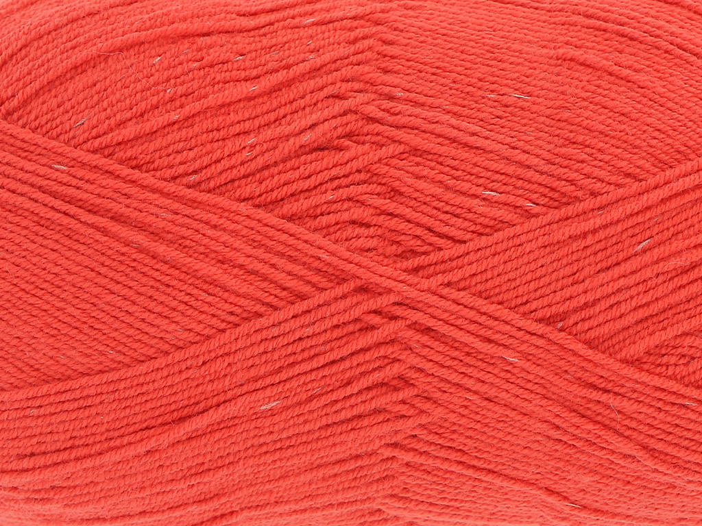 Cotton Socks 4-ply, 4761 Kirkas punainen