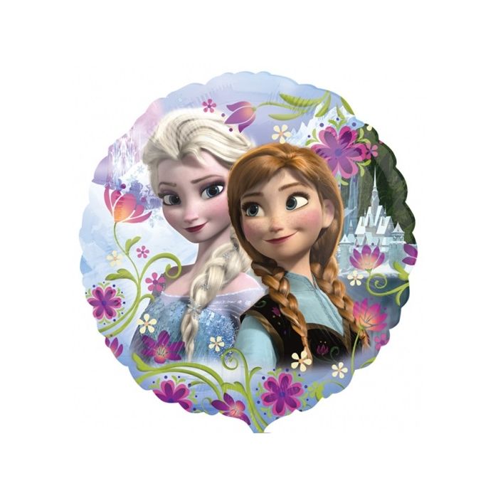 Frozen Anna ja Elsa, tavallinen foliopallo 40cm