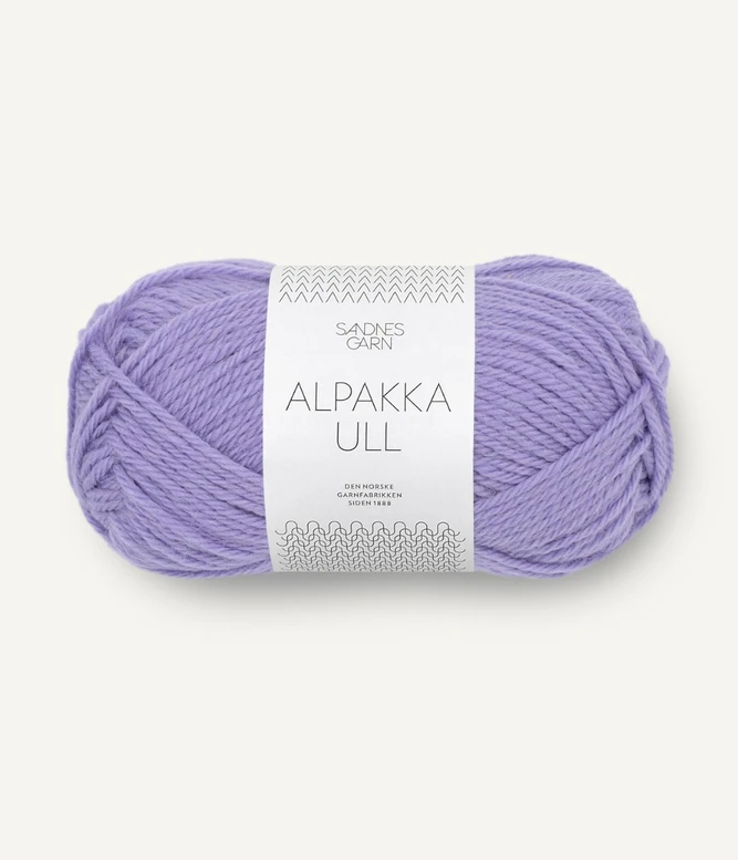 Alpakka Ull, 5224 Vaalea liila