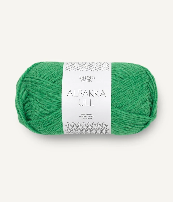 Alpakka Ull,8236 Jelly vihreä