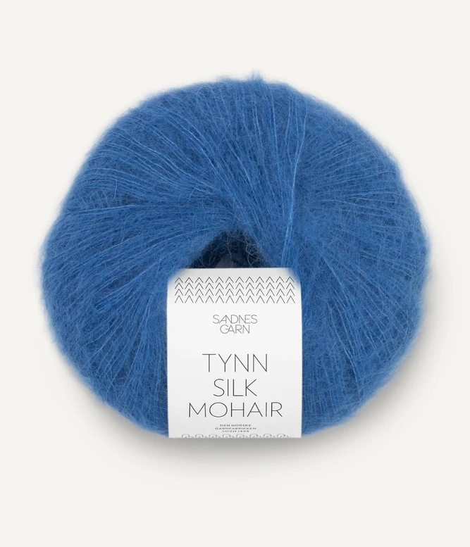 Tynn Silk Mohair, 6044 Regatta sininen