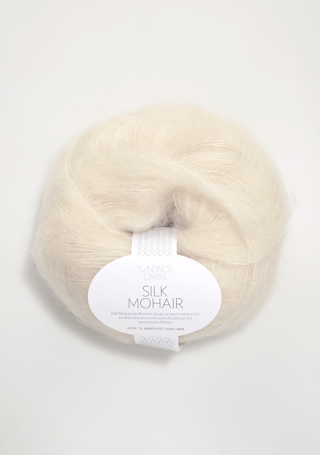 Silk Mohair, 1012 Luonnonvalkoinen                  