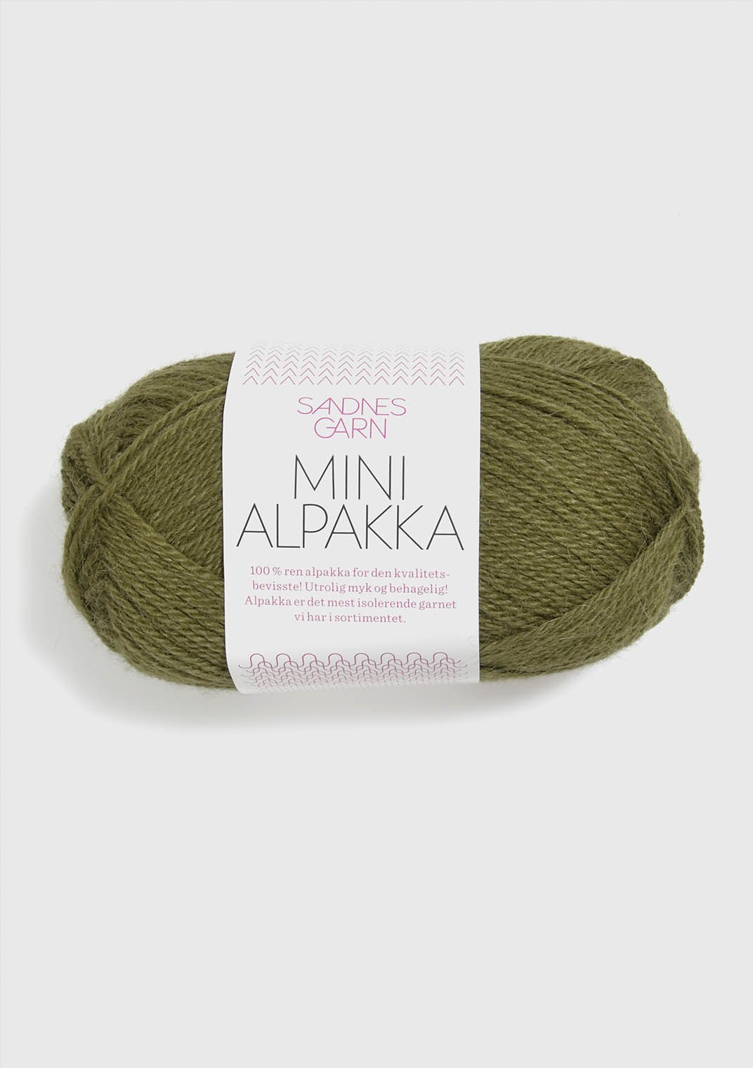 Mini Alpakka, 9554 Oliivinvihreä POISTUVA TUOTE