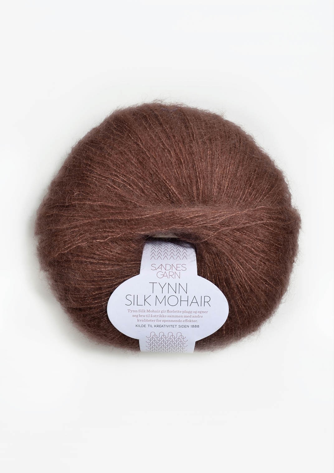 Tynn Silk Mohair, 4062 Murrettu ruskea POISTUNUT