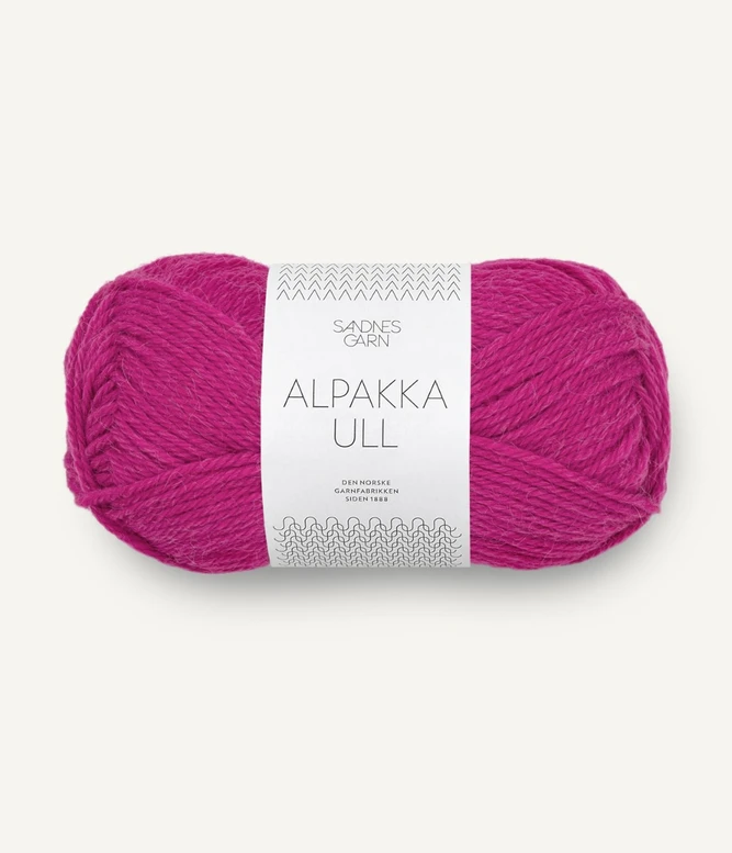 Alpakka Ull, 4600 Jazzy Pink