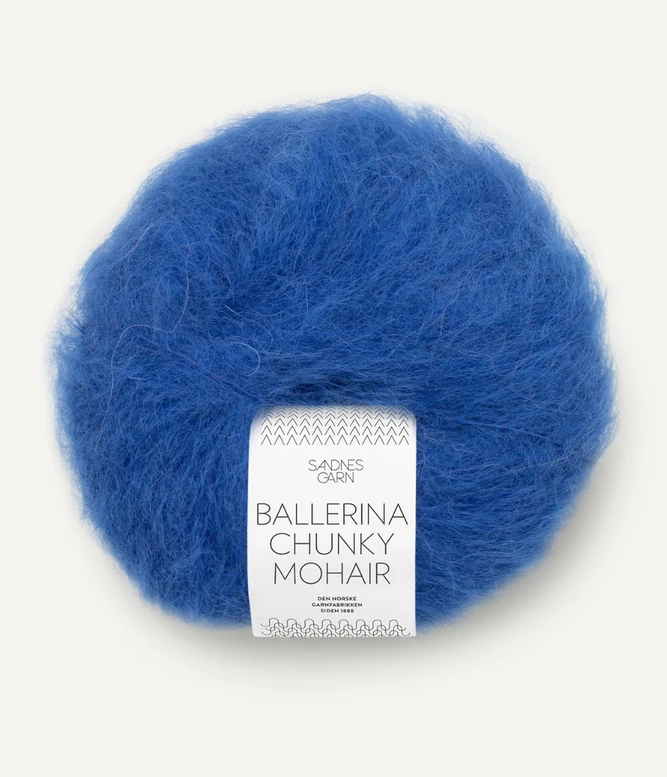 Ballerina Chunky Mohair, 5845 Dazzling Blue