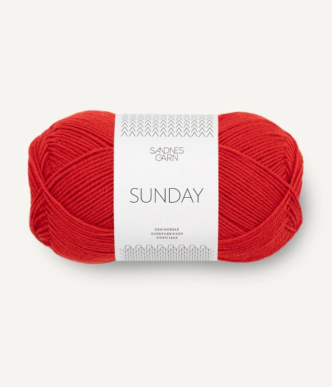 Sunday, 4018 Scarletin punainen