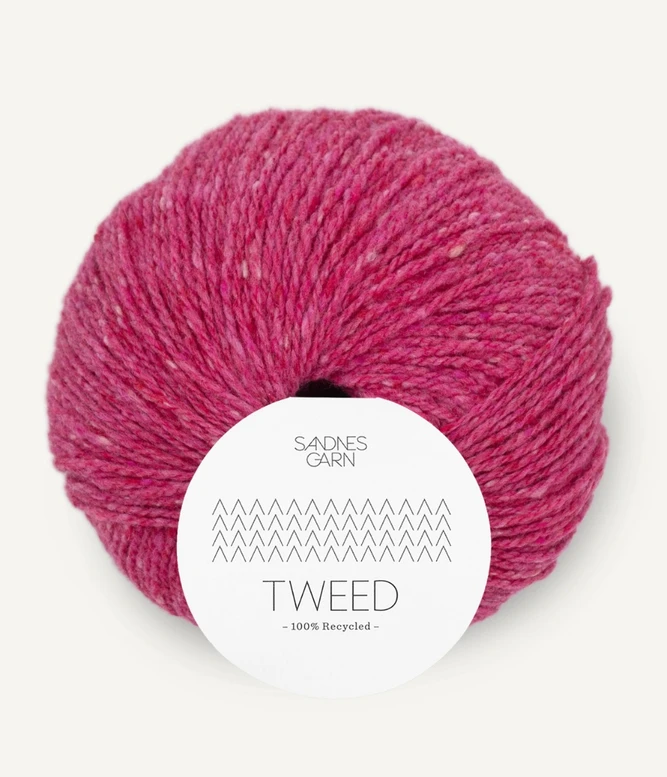 Tweed Recycled, 4685 Magenta