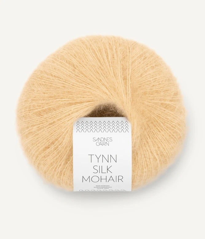 Tynn Silk Mohair, 2122 Keltainen kuukivi