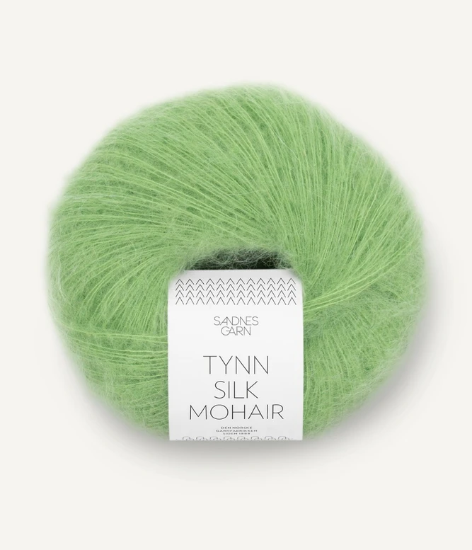 Tynn Silk Mohair, 8733 Keväänvihreä