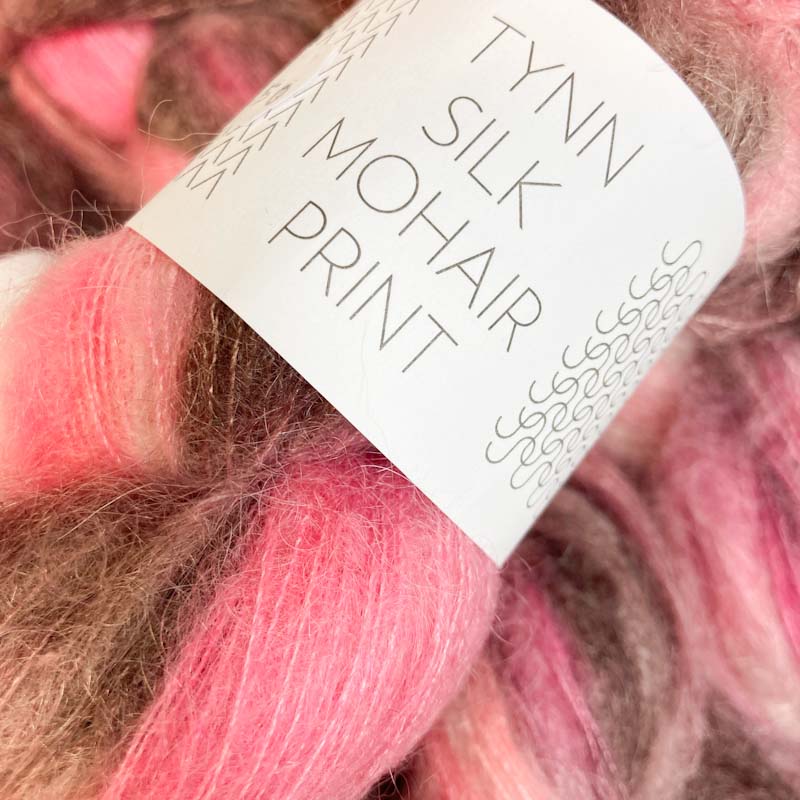 TYNN SILK MOHAIR PRINT Sandnes Garn